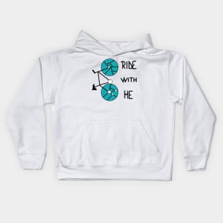 Ride with me II Kids Hoodie